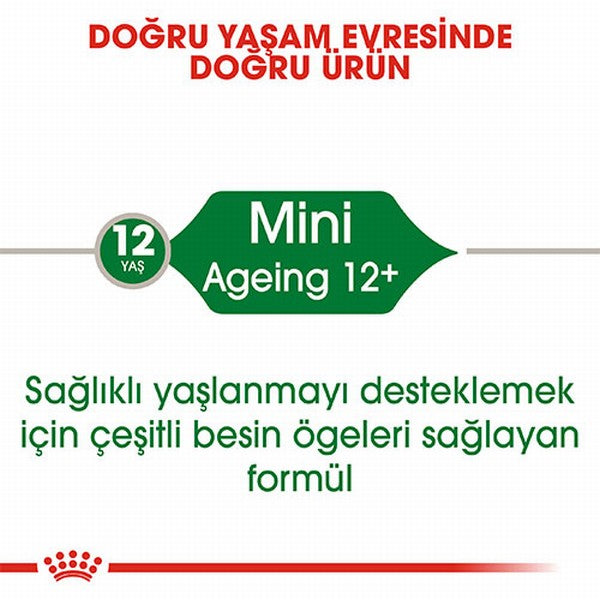 Royal Canin Mini Ageing 12+ Pouch Yaşlı Köpek Konservesi 12 Adet 85 Gr