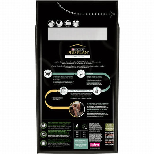 Pro Plan Liveclear Somonlu Alerjen Azaltan Kısırlaştırılmış Kedi Maması 1,4 Kg