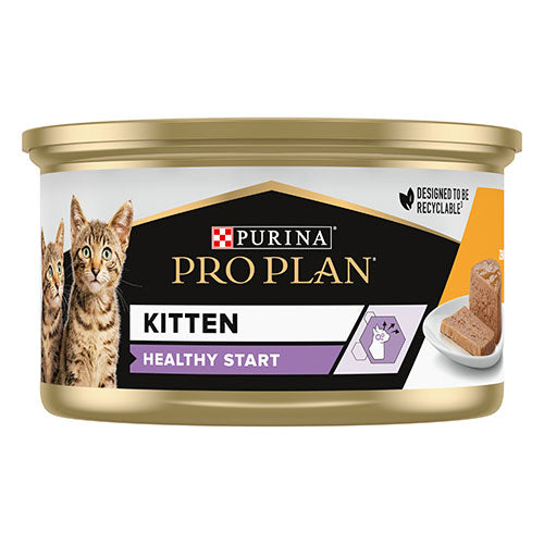 Pro Plan Kitten Tavuklu Yavru Kedi Konservesi 6 Adet 85 Gr