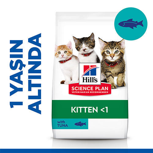 Hill’s SCIENCE PLAN Kitten Tuna Balıklı Yavru Kedi Maması 1,5 Kg