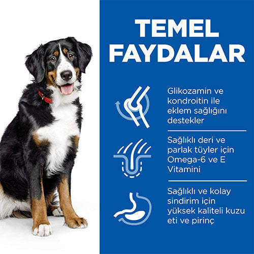 Hill’s SCIENCE PLAN Adult Large Breed Lamb & Rice Büyük Irk Kuzulu Yetişkin Köpek Maması 14 Kg