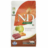 N&D Pumpkin Balkabaklı Geyikli Elmalı Tahılsız Yetişkin Kedi Maması 5 Kg