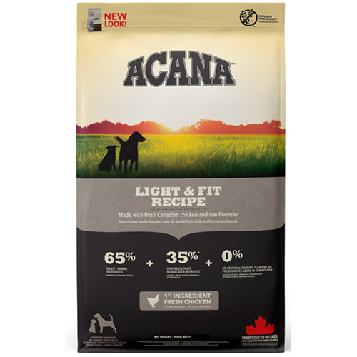 Acana Heritage Light&Fit Tahılsız Light Köpek Maması Tüm Irk ve Yaşam Evreleri 11,4 Kg