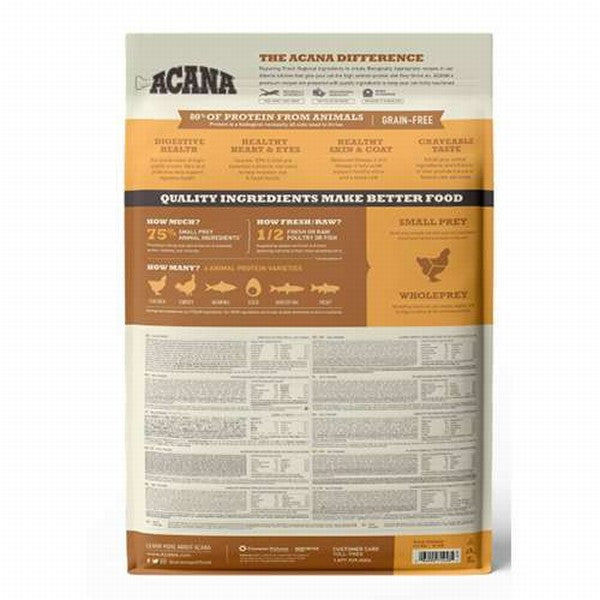Acana Wild Prairie Tavuklu ve Balıklı Tahılsız Kedi Maması Tüm Irk ve Yaşam Evreleri 4,5 Kg