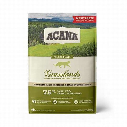 Acana Grasslands Ördekli Tavuklu Kedi Maması Tüm Irk ve Yaşam Evreleri 4,5 Kg