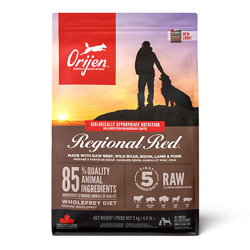 Orijen Regional Red Tahılsız Köpek Maması Tüm Irk ve Yaşam Evreleri 2 Kg