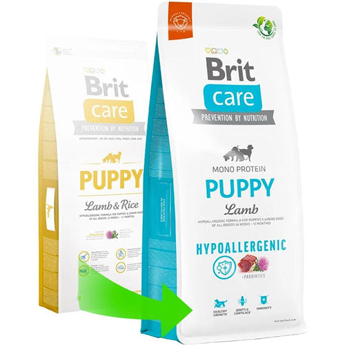 Brit Care Puppy Lamb & Rice Kuzulu Pirinçli Yavru Köpek Maması 12 Kg