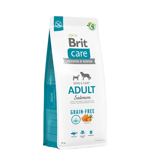 Brit Care Skin Coat Somonlu Tahılsız Yetişkin Köpek Maması 3 Kg
