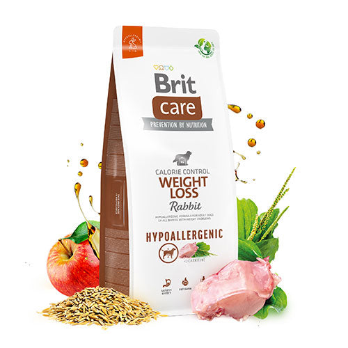 Brit Care Hypoallergenic Weight Loss Rabbit Tavşanlı Kilo Dengeleyici Yetişkin Köpek Maması 12 Kg