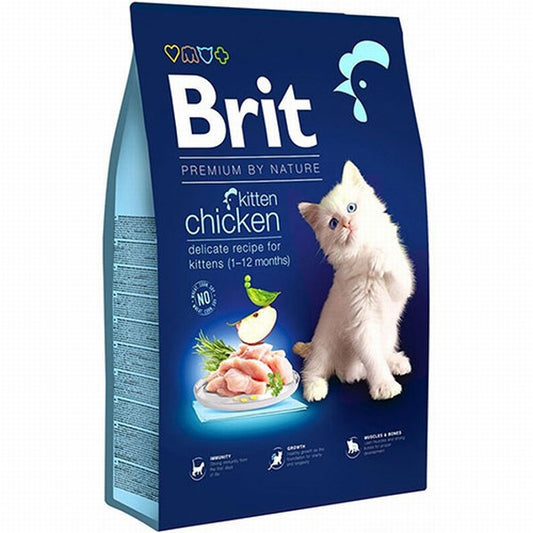Brit Premium By Nature Kitten Tavuklu Yavru Kedi Maması 8 Kg