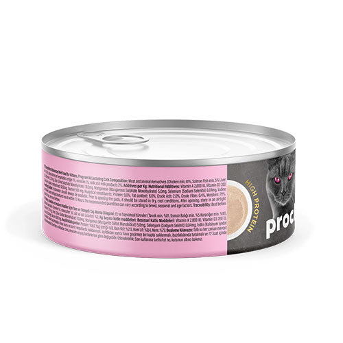 Pro Choice Mousse Anne ve Bebek Kediler İçin Tavuklu Yavru Kedi Konservesi 80 Gr