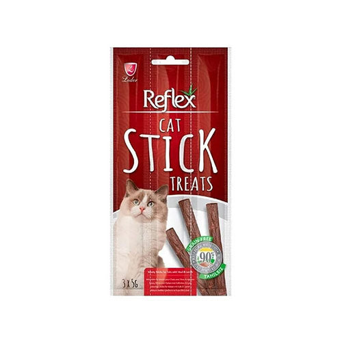 Reflex Stick Biftekli ve Kuzulu Tahılısız Kedi Ödül Çubuğu 3x5 Gr