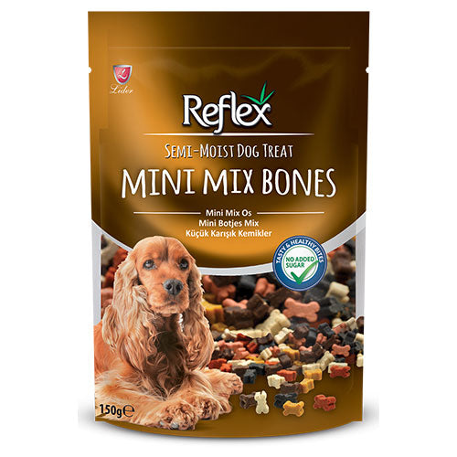 Reflex Semi Moist Küçük Karışık Kemik Yarı Yumuşak Köpek Ödülü 150 Gr