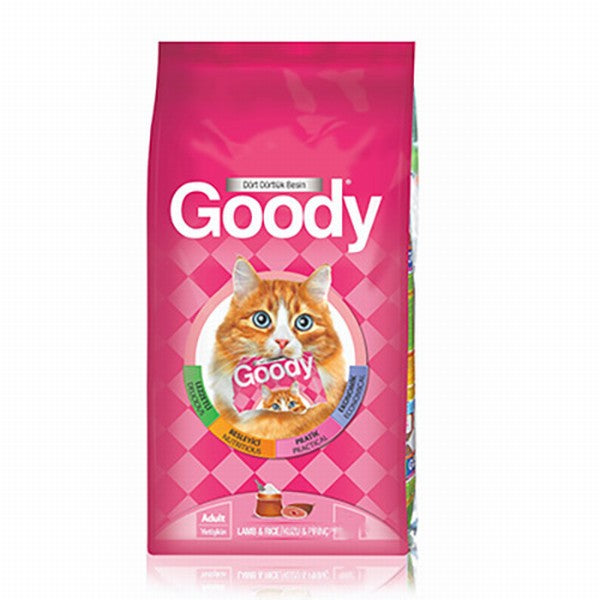 Goody Lamb Kuzulu Yetişkin Kedi Maması 15 Kg