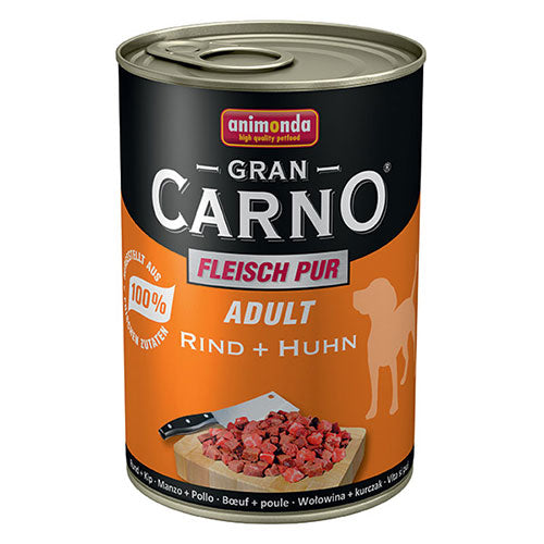 Animonda GranCarno Sığır Etli ve Tavuklu Yetişkin Köpek Konservesi 400 Gr