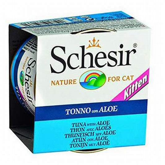 Schesir Ton Balıklı ve Aloe Veralı Yavru Kedi Konservesi 6 Adet 85 Gr