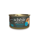 Schesir After Dark Sos İçinde Tavuklu ve Bıldırcın Yumurtalı Tahılsız Yetişkin Kedi Konservesi 80 Gr