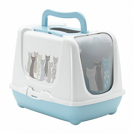 Moderna Trendy Maasai Kapalı Kedi Tuvaleti 50 Cm