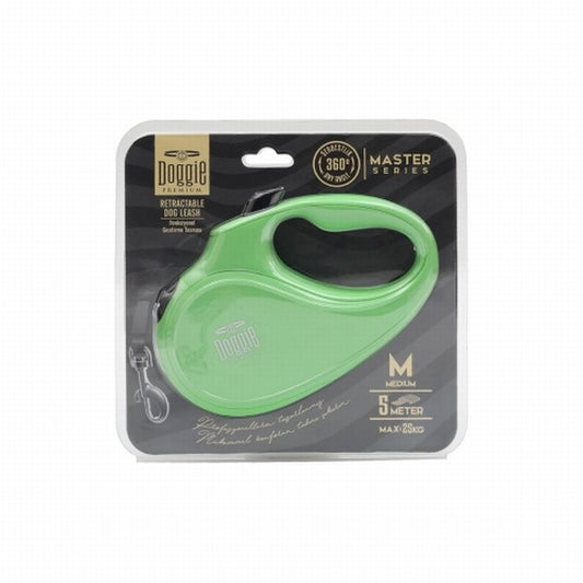 Doggie Otomatik Köpek Tasması Master Seri Medium Yeşil