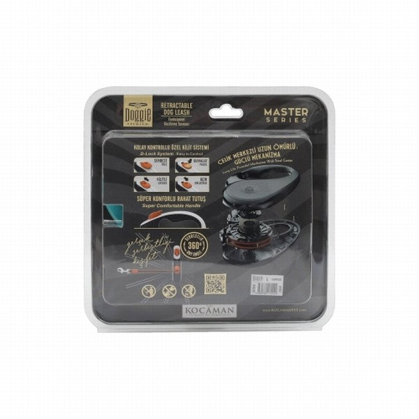 Doggie Otomatik Köpek Tasması Master Seri Large Turkuaz
