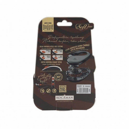 Doggie Otomatik Köpek Tasması Soft Seri Small Mavi