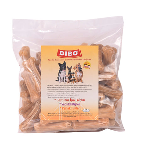Dibo Natürel Press Kemik Köpek Ödülü 50'li 20-25 Gr 7 Cm
