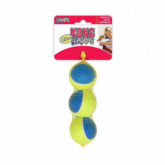 Kong Squekair Ultra Top Köpek Oyuncağı 3'lü 6,5 Cm