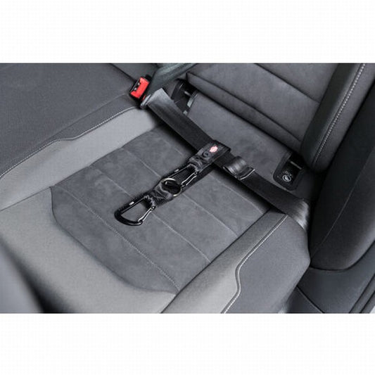 Trixie Köpek Emniyet Kemeri Bağlantı Kayışı Karabinalı Siyah 38 mm 30 Cm