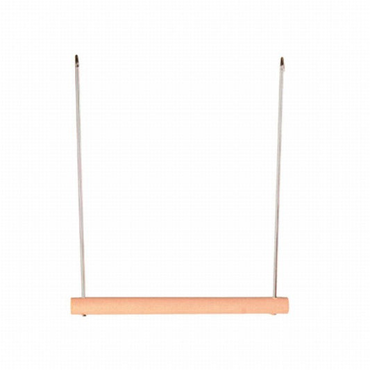 Trixie Ahşap Metal Askılı Trapez Kuş Tüneği 12x13 Cm