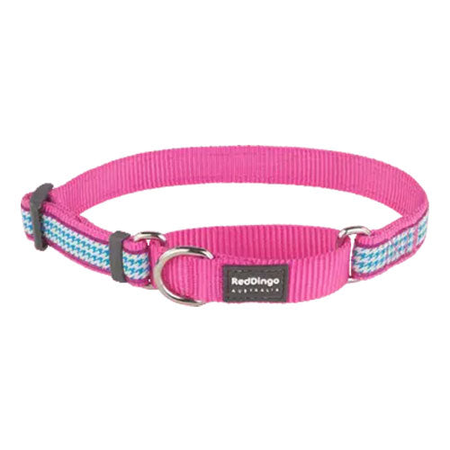 Reddingo Fang It Desenli Pembe Kedi Boyun Tasması 12 Mm