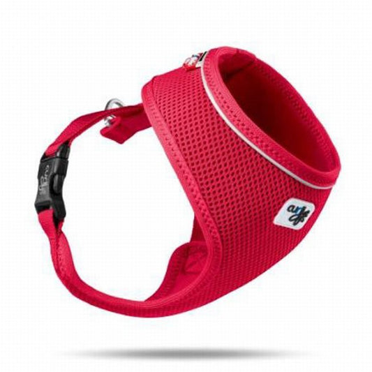 Curli Basic Air-Mesh Köpek Göğüs Tasması Red XS