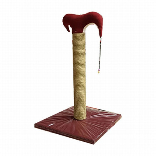 Bedspet İnce Kedi Tırmalama Tahtası 50 Cm Bordo