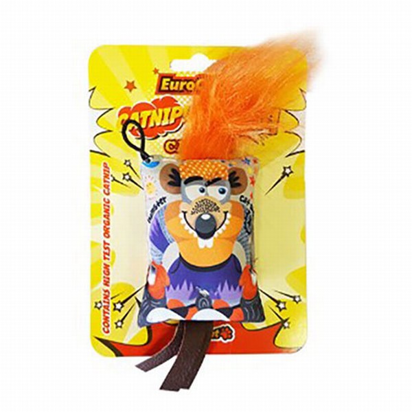 EuroCat Turuncu Saçlı Fare Kedi Oyuncağı