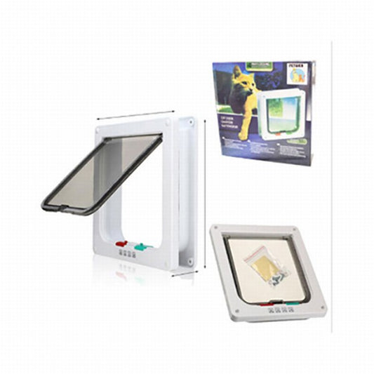 EuroCat 4 Yollu Kedi Kapısı 19x20x2 Cm