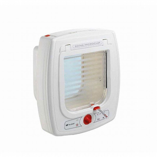 Ferplast Swing Microchip Mikroçipli Akıllı Kedi Kapısı Beyaz