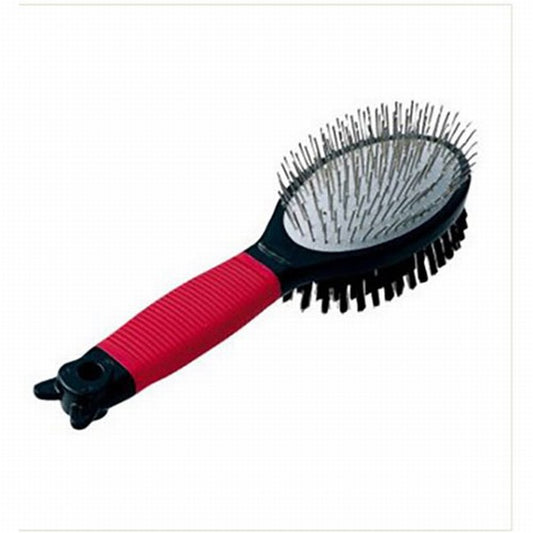 Ferplast Gro 5928 Çift Taraflı Kedi Köpek Tarama Fırçası 10,5x6,5x22 Cm