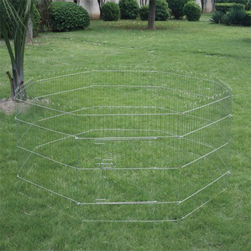 EuroGold 8 Parça Tel Panel Köpek Oyun Alanı 61x78 Cm