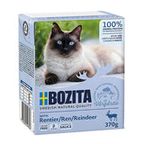 Bozita Chunks Sauce Natural Soslu Parça Ren Geyikli Tahılsız Yetişkin Kedi Konservesi 370 Gr