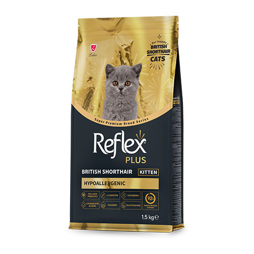 Reflex Plus HypoAllergenic British Shorthair Yavru Kedi Maması 1,5 Kg