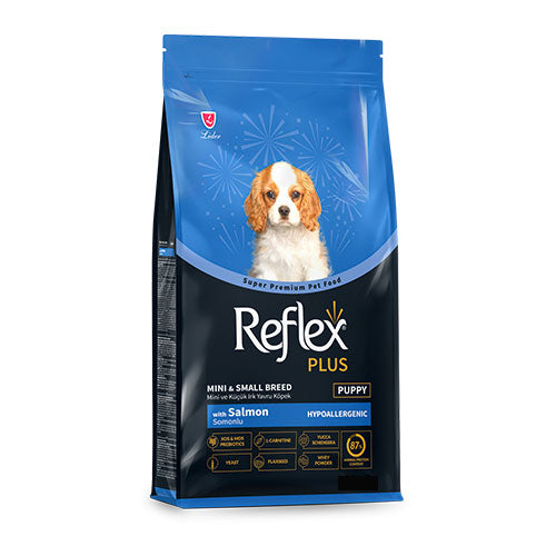 Reflex Plus Mini Small Somonlu Küçük Irk Yavru Köpek Maması 3 Kg