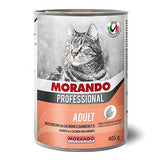Morando Professional Somonlu ve Karidesli Yetişkin Kedi Konservesi 405 Gr