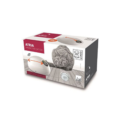 M-Pets Atria İnteraktif Fare Kedi Oyuncağı 18,6x9,6x9,4 Cm
