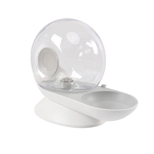 M-Pets Snail Hazneli Kedi ve Köpek Su Kabı Beyaz 2800 Ml