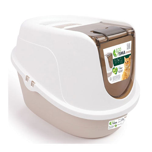 M-Pets Eco Tima Kapalı Kedi Tuvaleti Large Kum Beji 60x45x42 Cm