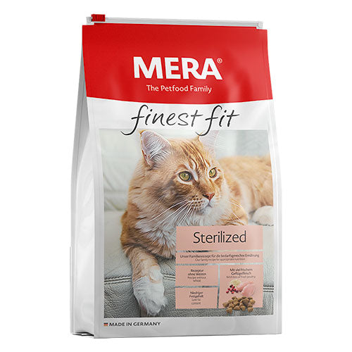 Mera Finest Fit Sterlised Tavuklu Kısırlaştırılmış Kedi Maması 10 Kg