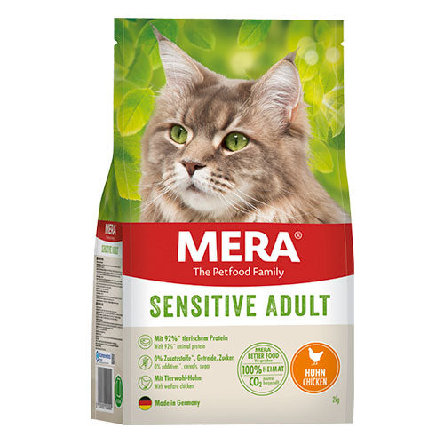 Mera Adult Sensitive Tavuklu Tahılsız Yetişkin Kedi Maması 2 Kg
