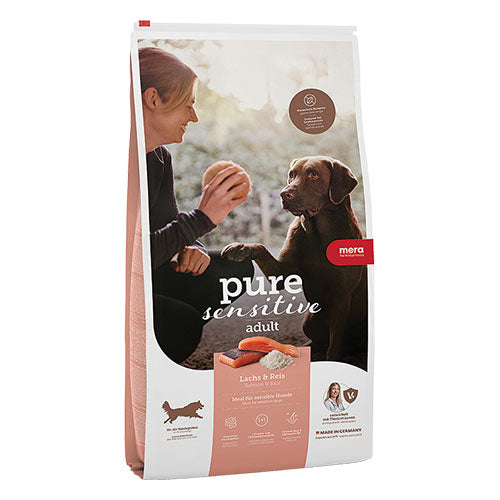 Mera Pure Sensitive Medium Maxi Somonlu ve Pirinçli Yetişkin Köpek Maması 12,5 Kg
