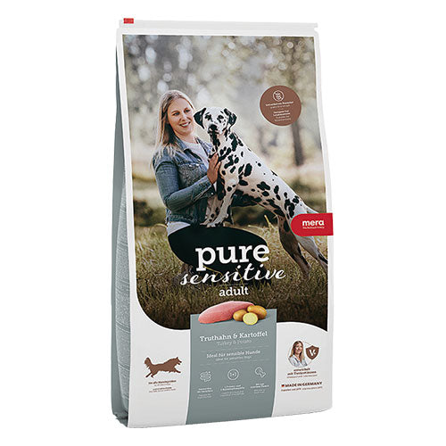Mera Pure Sensitive Medium Maxi Hindili Patatesli Tahılsız Yetişkin Köpek Maması 12,5 Kg