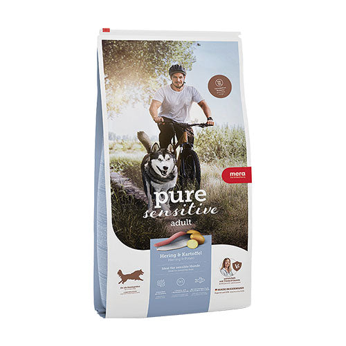 Mera Pure Sensitive Medium Maxi Ringa Balıklı Patatesli Tahılsız Yetişkin Köpek Maması 12,5 Kg