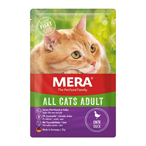 Mera Ördekli Pouch Tahılsız Yetişkin Kedi Konservesi 85 Gr
